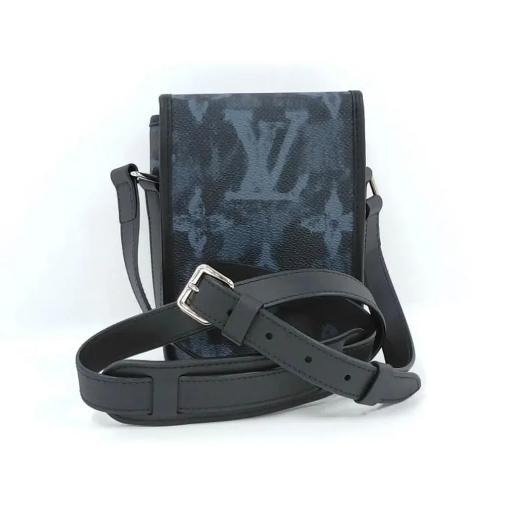 Louis Vuitton Messenger Crossbody Bag Monogram Pastel Noir